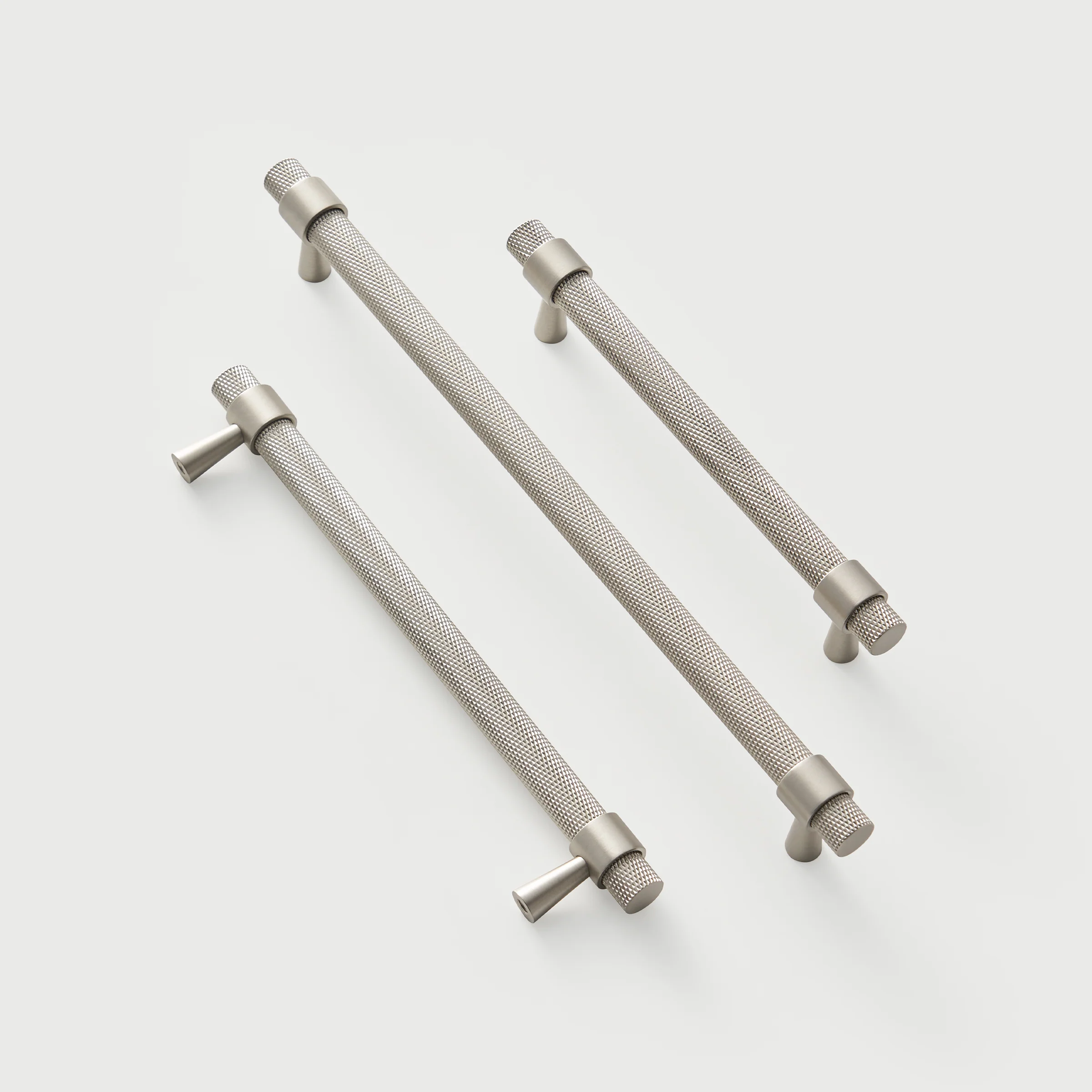 Bevan Solid Brass Handle | Satin Nickel - Image 3