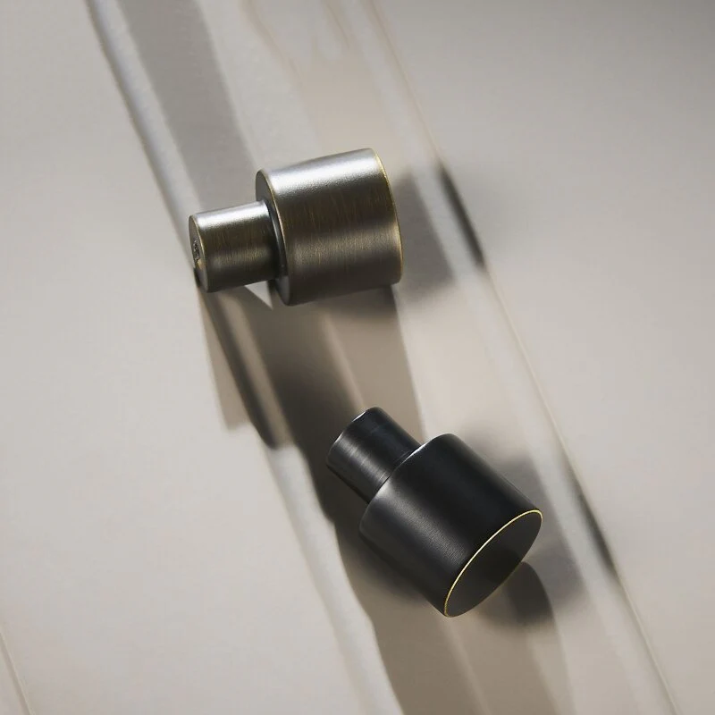 Dylan Solid Brass Knob | Black - Image 5