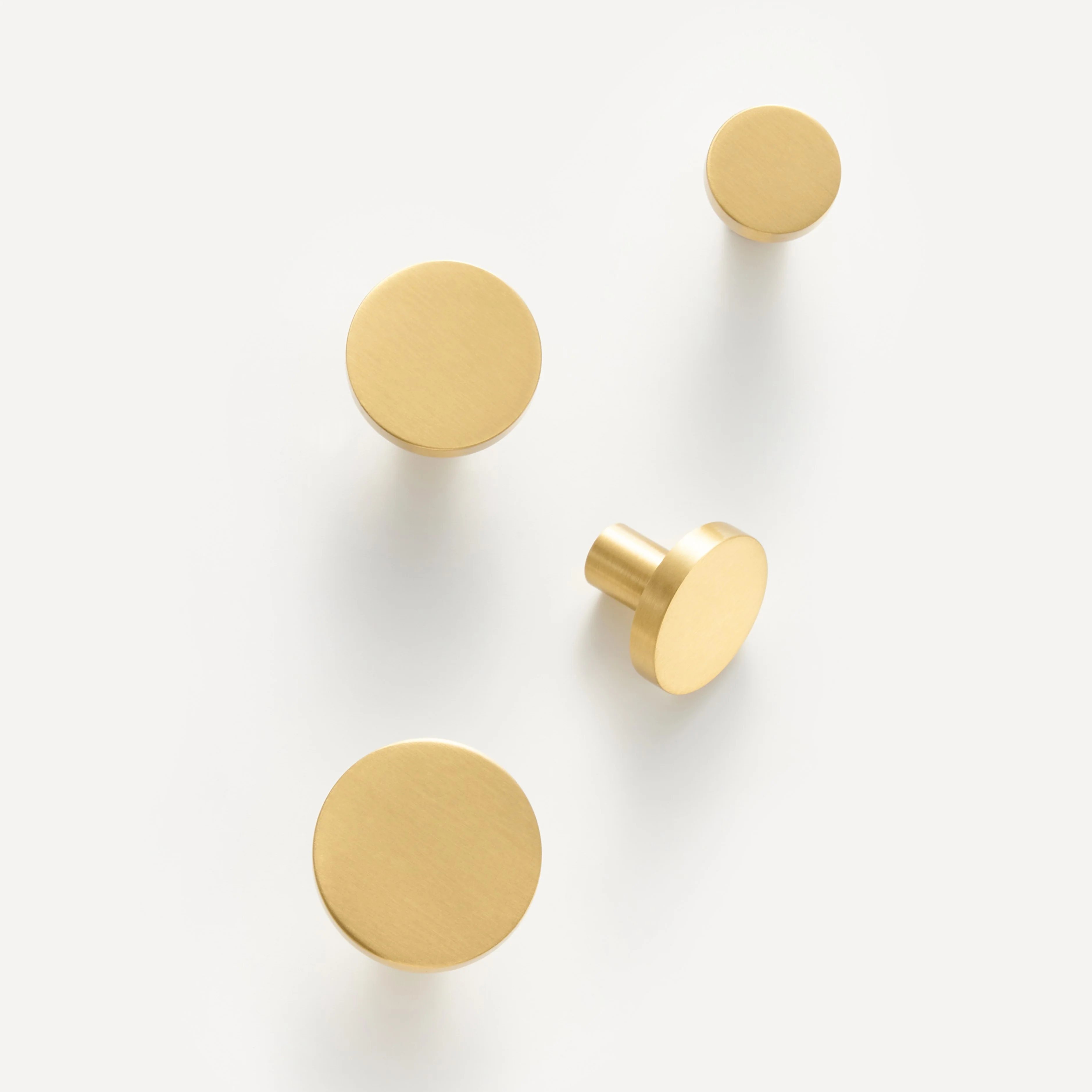 Nova Solid Brass Knob | Satin Brass - Image 4