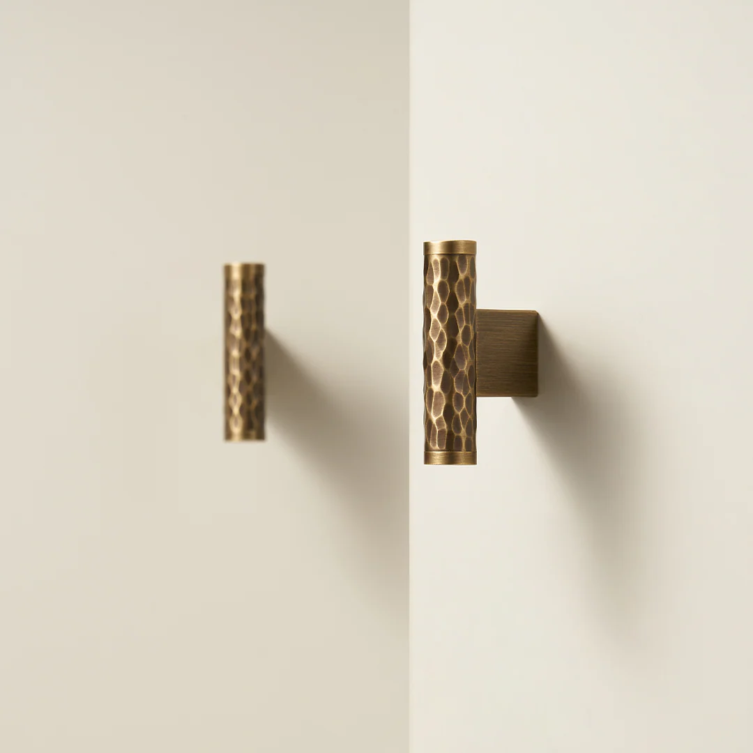 Otto Solid Brass Hammered Handle | Bronze - Image 3