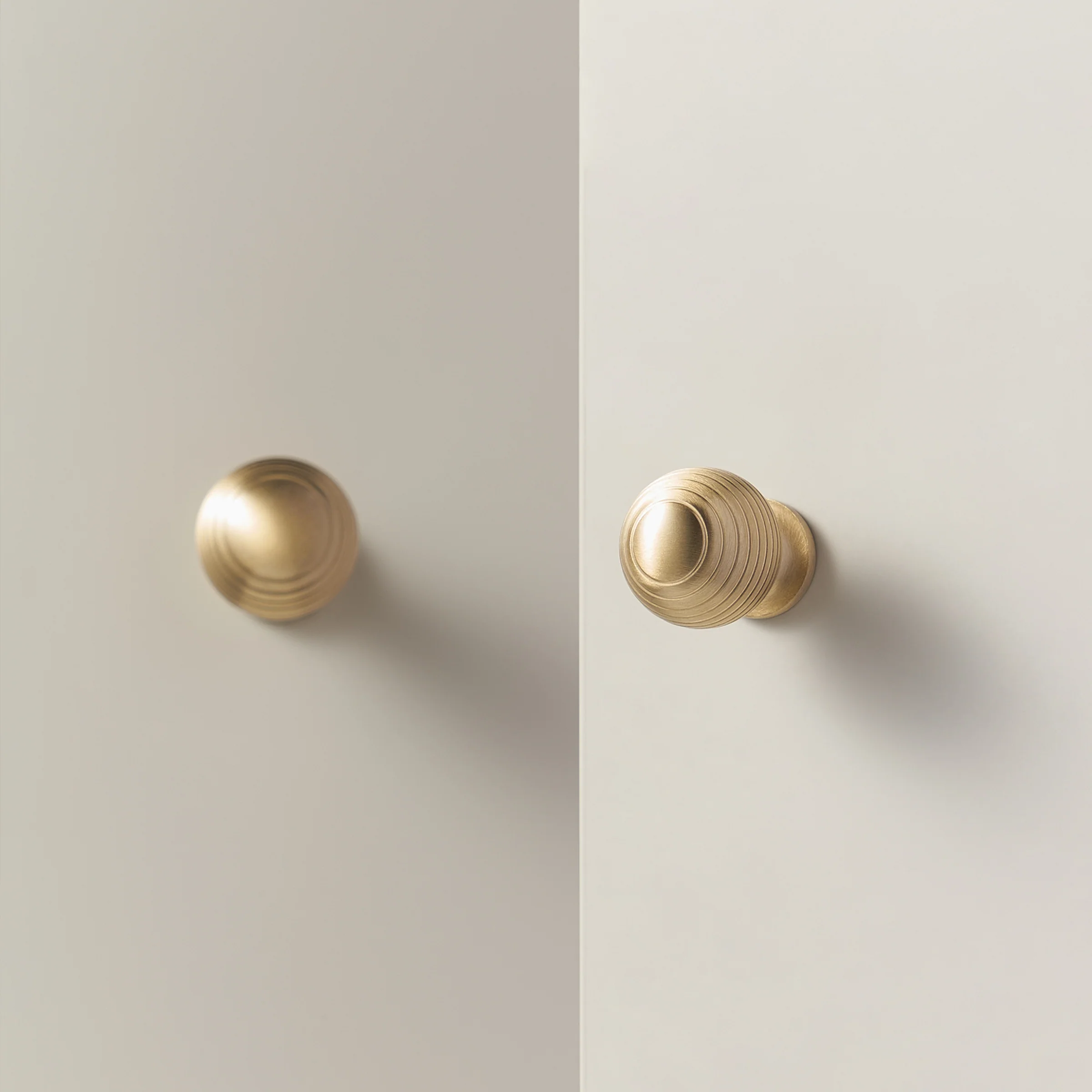 Renzo Solid Brass Knob | Satin Brass - Image 4