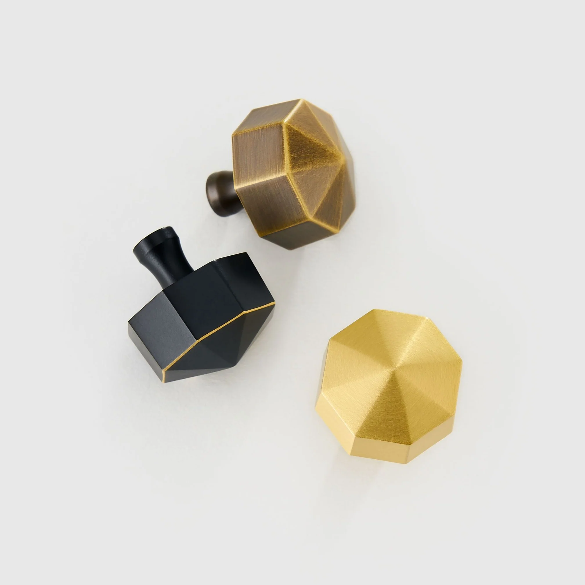 Ronald Solid Brass Knob | Black - Image 4