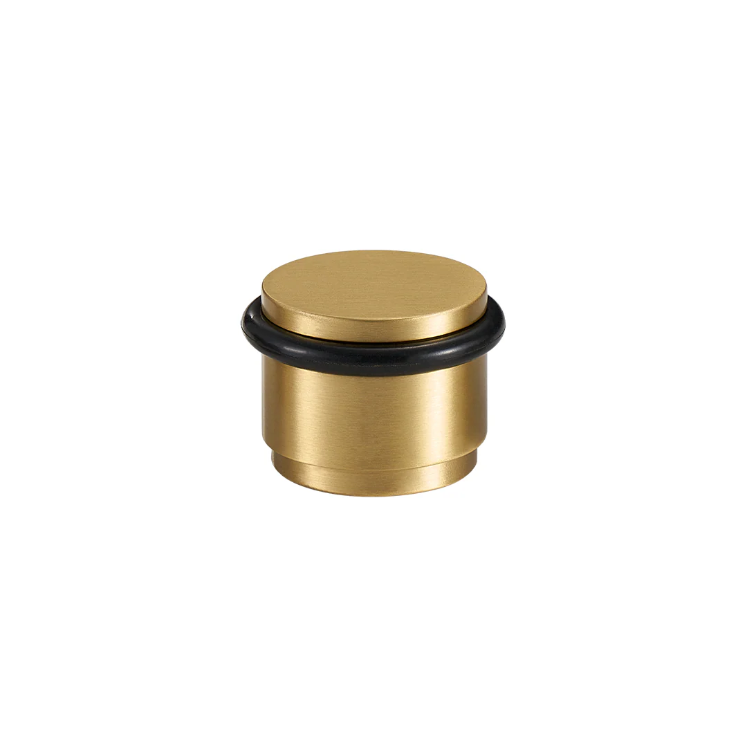 Smooth Brass Door Stop 2024